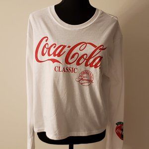NWT Coca Cola Classic Crop T-Shirt